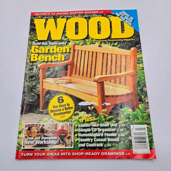 Wood Better Homes & Gardens Magazine Lot April May June July September October N - Picture 8 of 14